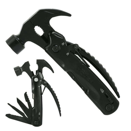 Hyper Tough 12-in-1 Hammer Multitool, Black, Model 42865